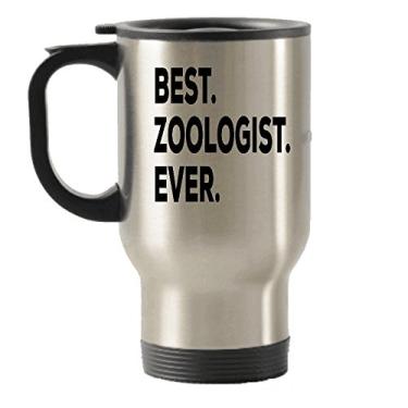 Imagem de Presente de zoólogo – Para um zoólogo – Caneca de viagem Zoólogo – Melhor Zoólogo já viagem – Uma ideia engraçada de presente – ou mordaça – Barata – Pode até adicionar