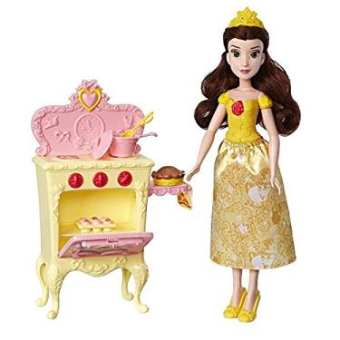 Imagem de Boneca Princesa Bela Cozinha Real - E3154 - Hasbro