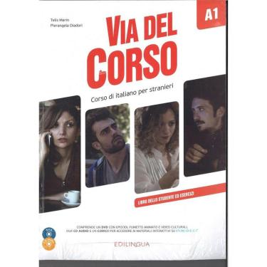 Imagem de Via Del Corso A1 - Libro Dello Studente Ed Eserciz