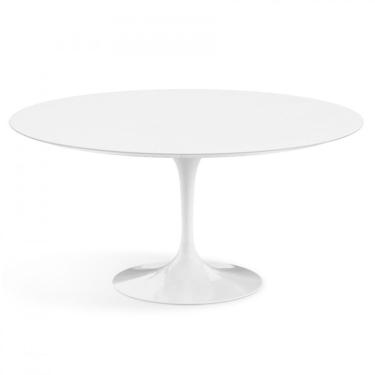 Imagem de Mesa De Jantar Tulipa Saarinen Redonda 90 Cm Branco