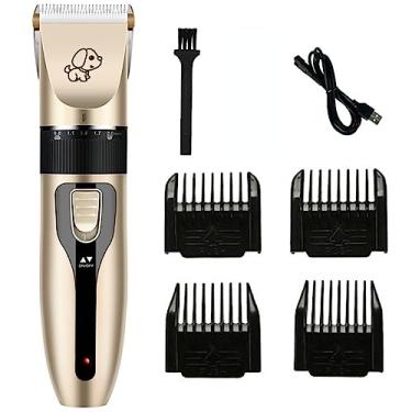 Imagem de Aparador Maquina de Tosar Pêlos Cães Gato PET Recarregável - R78