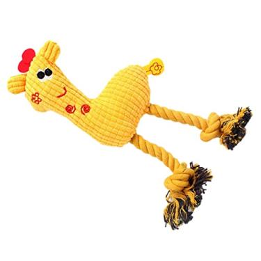Imagem de Brinquedo de Pelúcia para Cães, Brinquedos Em Forma de Girafa, Brinquedos de Guincho, Design Bonito, Brinquedo de Pelúcia Delicado, Aparência de Camurça, Brinquedo de Pelúcia