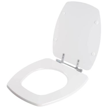 Imagem de Assento Sanitário Em Mdf Thema Branco Para Bacia Incepa