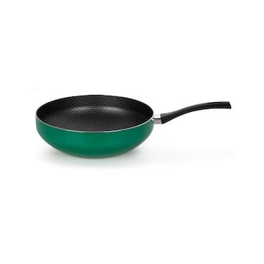 Imagem de Frigideira Wok Multiflon Color com Revestimento Ultra 7 Verde - 28 cm