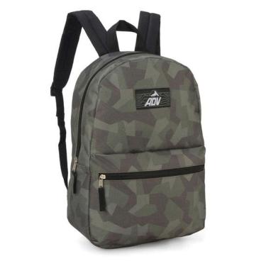 Imagem de Mochila Escolar Verde Militar Adv