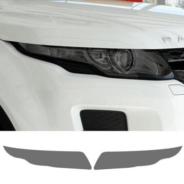 Imagem de LAVIYE 2 Pcs Car Headlight Anti scratch protection Film Front Light adesivo TPU transparente, para Ranger Rover Evoque L538 2012-2018