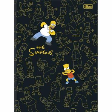 Imagem de Caderno Brochura 80 Folhas Simpsons Tilibra