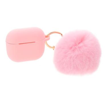 Imagem de OSALADI conjuntos capa de fone de ouvido sem fio caixa de fone de ouvido suporte para fone de ouvido sem fio luva do fone de ouvido Moda capa protetora chaveiro pró Gel de sílica