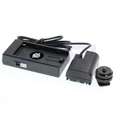 Imagem de DRRI LP-E6 Bateria fictícia F-970 Suporte de placa de alimentação para Canon 7D 6D 5D2 5D3 60D