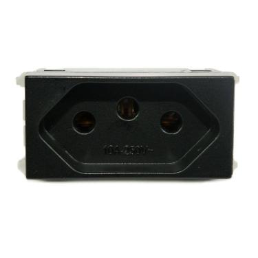 Imagem de Modulo Tomada de Energia 2P+T Refinatto 10A Weg Preto