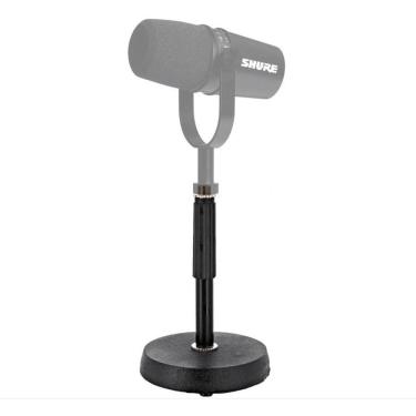 Imagem de Suporte/Pedestal Mesa Reto P/Microfone Condensador Sm7B/Mv7