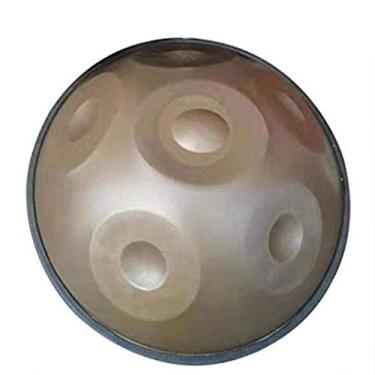 Imagem de Handpan Hand Drum, Hand Pan Steel Drum, Drum Empty Spirit Drums Worry-Free Drum Hand Drum Percussion Instrument, 6 Tone, 18Inch, Simple Operation, with Drum Bag//196