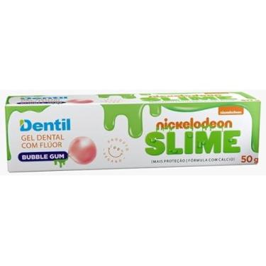 Imagem de Dentil - Creme Dental Kids Slime Gel Sabor Bubble Gum 50g