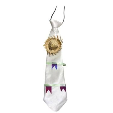 Imagem de Gravata para festa junina (branca)