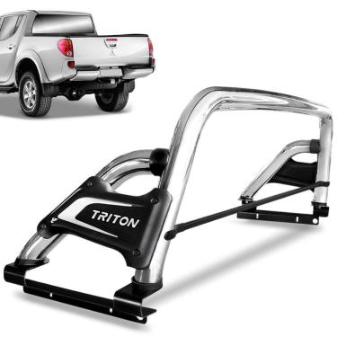 Imagem de Santo Antonio L200 Triton 2008 2016 Premium Cromado C/ Barra