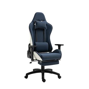 Imagem de Cadeira executiva de escritório, cadeira de jogos de computador, cadeira de jogos, cadeiras de mesa, bancos, cadeira ergonômica para encosto com apoio para os pés, cadeiras de couro