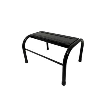 Imagem de Escada Maca 1 Degrau Metálica Estética Escadinha 130 kg Aço