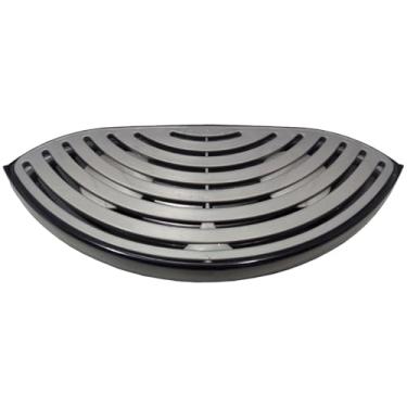 Imagem de Pingadeira Para Bebedouro Latina Fume Escura Com Grade Prata