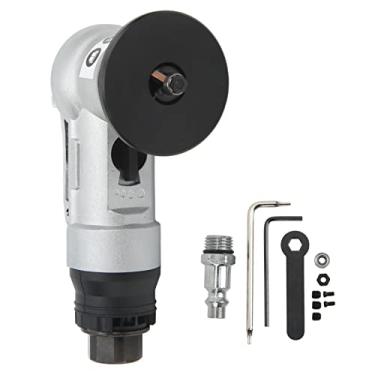 Imagem de Ferramenta pneumática de chanfro, mini conjunto de máquina de chanfrar pneumática, chanfrador portátil de borda de metal com lâminas de substituição para rebarbação de metal (American Style)