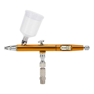 Imagem de Kit de Aerógrafo de 0,3 Mm, 20CC / 40CC Conjuntos de Aerógrafo de Arte Pequena Pequena para Pintura Em Miniatura Conjunto de Pistola de Aerógrafo Ajuste de Ferramentas DIY Spray