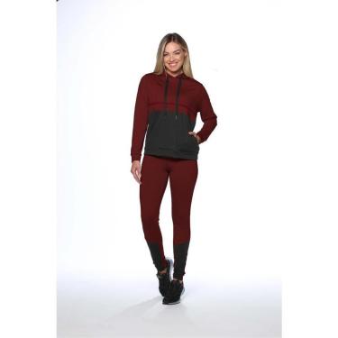 Imagem de Moletom Feminino Térmico Com Recortes Run More Dia a Dia-Feminino