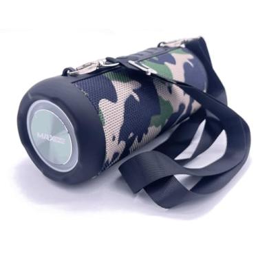 Imagem de Caixa de Som Bluetooth Max One Super Potente 20W Portátil Cartão SD Pendrive com Alça (verde)