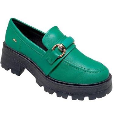 Imagem de Mocassim Dakota Loafer Tratorado G4881-0006 Feminino - Esmeralda-Feminino