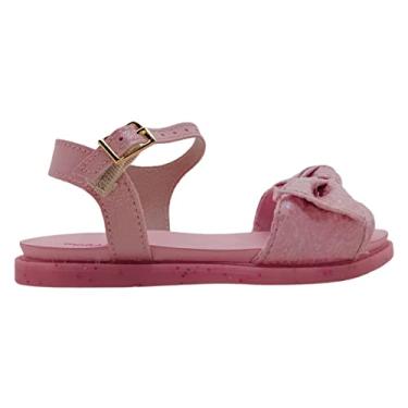 Imagem de Sandália Casual Feminino Infantil Para Meninas Molekinha Fivela Com Lacinho 2714 102
