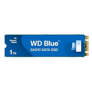 Imagem de SSD 1TB Western Digital WD Blue SA510, SATA III, M.2 2280, Leitura/Grav. 560/520MB/s - WDS100T3B0B