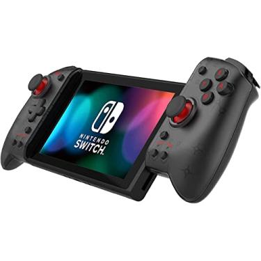 Imagem de Controle com fio Ergonômico HORI Split Pad Pro com adaptador com fio para Nintendo Switch: Licenciado Oficialmente pela Nintendo