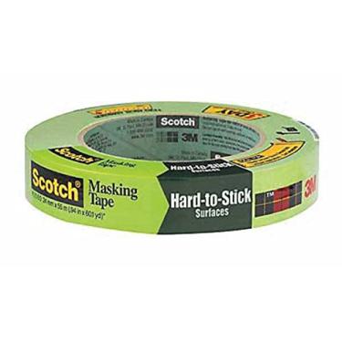 Imagem de 3M 2060-24A 1" Scotch Painters' Masking Tape For Hard-To-Stick Surfaces