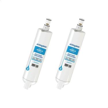 Imagem de Kit 2 Refil Filtro Compativel Purificador Consul CPC30 CPC35 - Acquabi