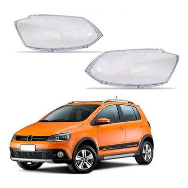 Imagem de Par Lente Do Farol Lisa Acrilico Crossfox 1.6 2011 A 2014 - RF