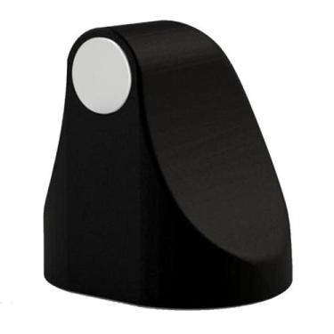 Imagem de Trava Porta Magnético Comfort Door Imã Fixador Prendedor,  Preto Fosco