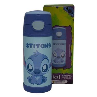 Imagem de Garrafa Térmica Top Handle 350 Ml Stitch- Zc - Zona Criativa