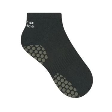 Imagem de Meia Pilates Hidro Masculina Antiderrapante Selene 4010, 39/43, Preto,