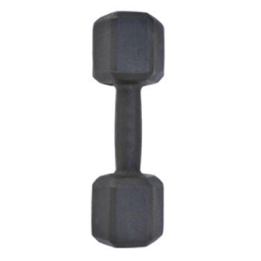 Imagem de Dumbbell Halter Sextavado Exercício Funcional Pintado 18KG - Rythmoon,