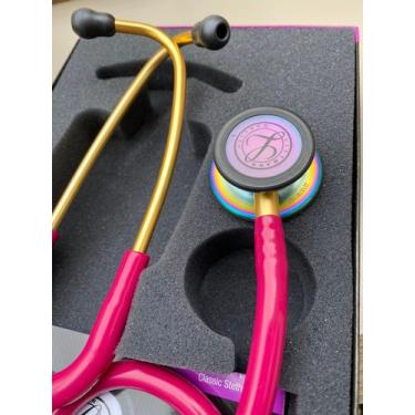 Imagem de Estetoscópio Littmann Classic III 5806 Raspberry Rainbow - 3M - 3M - L