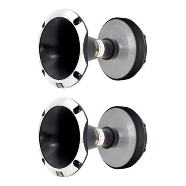 Imagem de Kit 2 Drivers JBL D220Ti 80 Watts Rms + 2 Cornetas JBL HL11-25 Alumíni