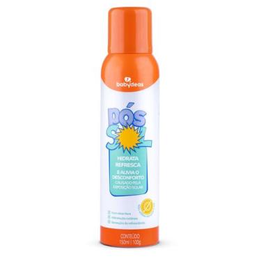 Imagem de Pós Sol Aerossol Babydeas  Hidrata Refresca e Alivia