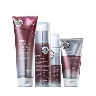 Imagem de Kit Joico Defy Damage e Protective Home Care P (4 produtos)
