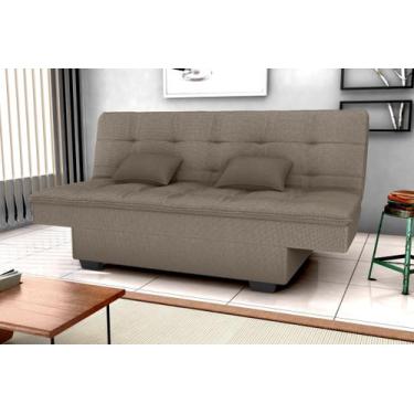 Imagem de Sofá Cama Esmeralda Prime Cappuccino E412- Matrix - LM DECOR