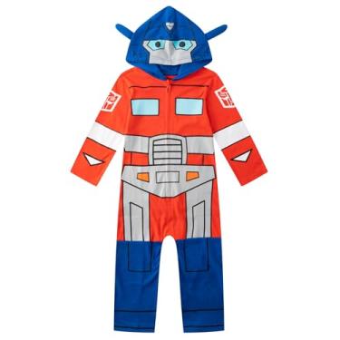 Imagem de Transformers One Optimus Prime Bumblebee Boys Hooded Cosplay Coverall for Toddlers to Little Kids