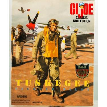 Imagem de G.I. Joe - 1996 - Kenner - Classic Collection - WW II Forces Collection - Tuskegee Fighter Pilot - Action Figure - w/ Accessories - Out of Production - Limited Edition - RARE - Collectible