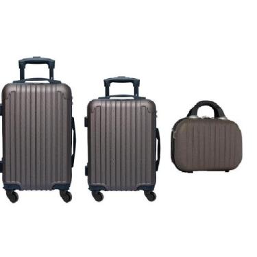 Imagem de Kit Malas 360º 1 Media 23kg 1 Grande 32kg + Frasqueira - BLACKLION