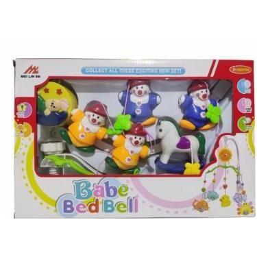 Imagem de Móbile Musical Giratório Brinquedo Para Berço Bebê Peixe. - toys king