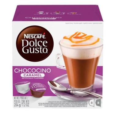Imagem de Café em Cápsulas Chococino Caramel Dolce Gusto 128g - Dolce Gusto Nesc