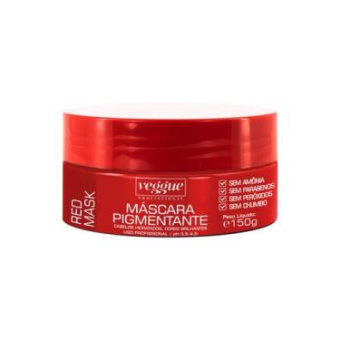 Imagem de Mascara Vermelha Red Pigmentante 150g Red Color Profissional - Veggue 