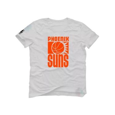Imagem de Camiseta Basquete Phoenix Sun Devin Booker Ricky Rubio 2020 - Loja Whi