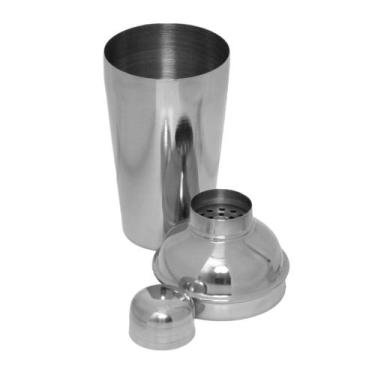 Imagem de Coqueteleira Aço Inox Com Tampa Dosadora Reforçada Prata - Quality Hou